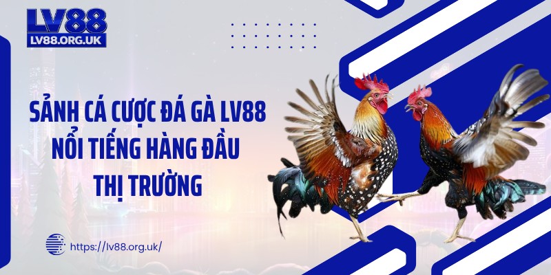 Sảnh cá cược đá gà LV88 nổi tiếng hàng đầu thị trường
